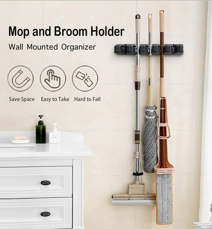 Soporte, Organizador Para Escobas Colgante