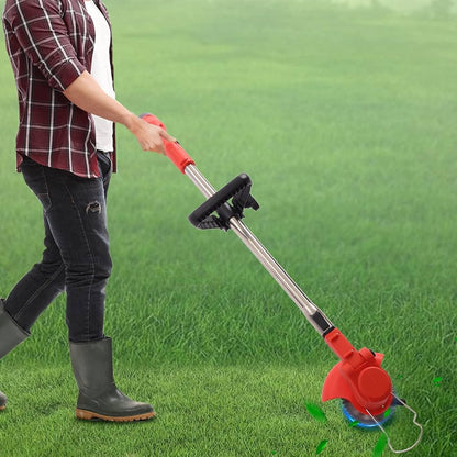 CORTA CESPED ELECTRICO PLEGABLE 2 BATERIA 48V