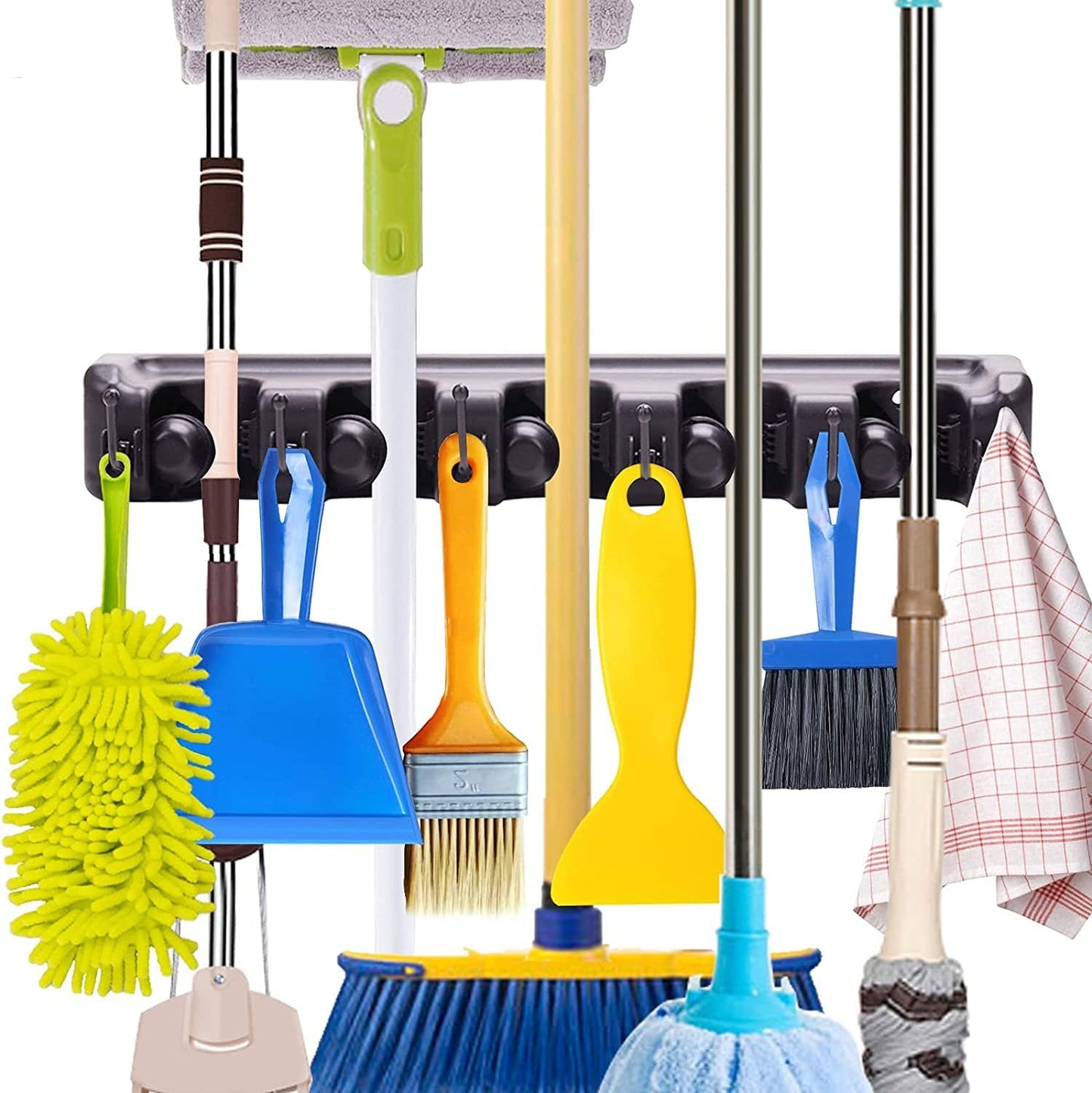 Soporte, Organizador Para Escobas Colgante
