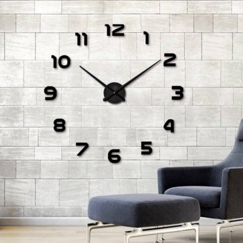 Reloj adhesivo decorativo para pared