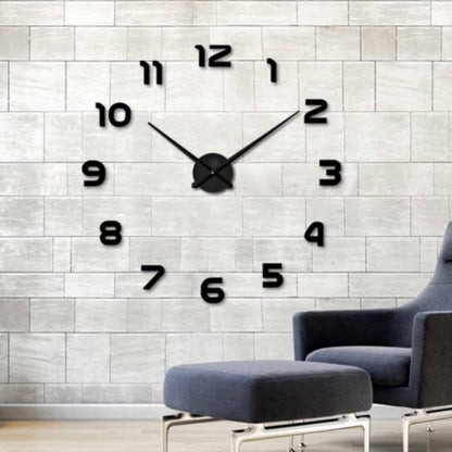 Reloj adhesivo decorativo para pared