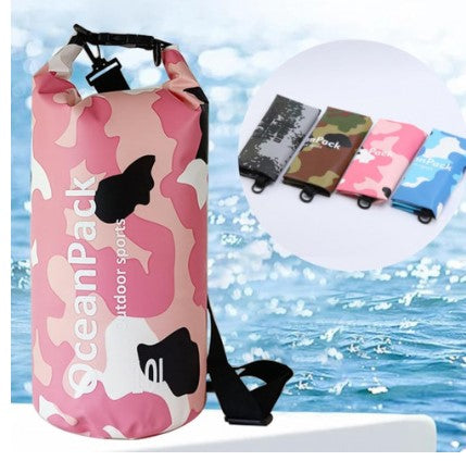 BOLSO IMPERMEABLE ROSADO 10 L