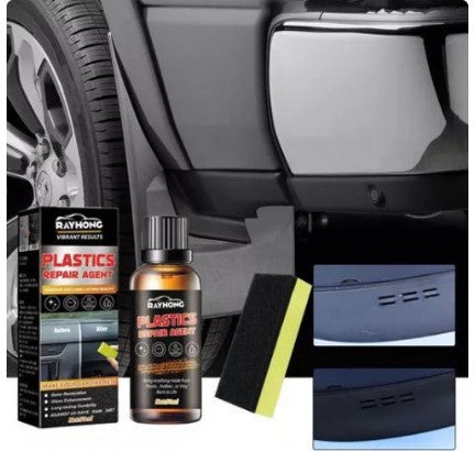 Restaurador de plástico formará una capa protectora que durará meses y mantendrá un brillo duradero. 50ml