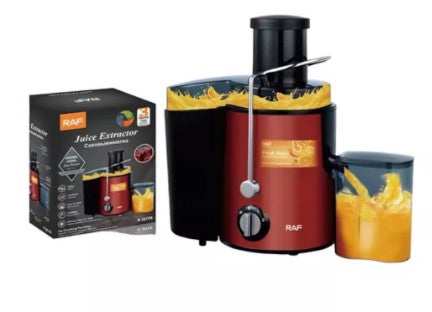 Extractor Exprimidor De Jugo Eléctrico Frutas Color Rojo