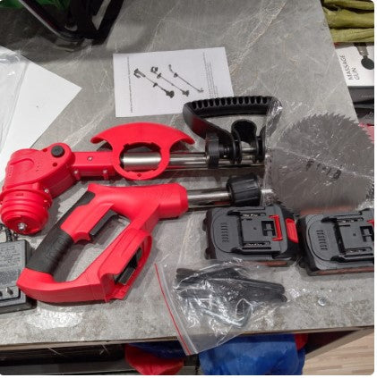 CORTA CESPED ELECTRICO PLEGABLE 2 BATERIA 48V