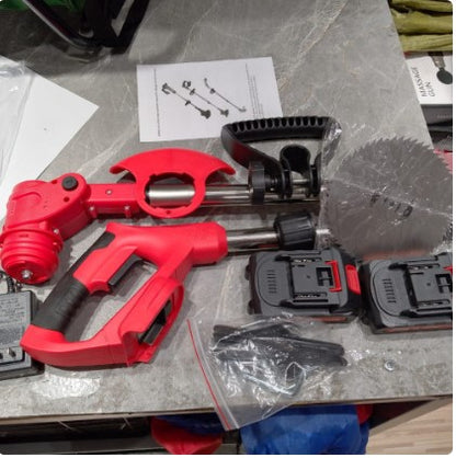 CORTA CESPED ELECTRICO PLEGABLE 2 BATERIA 48V