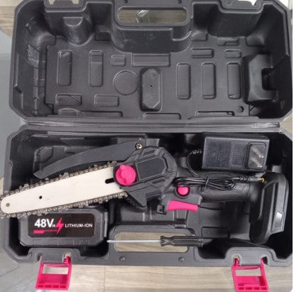 MINI MOTOSIERRA DE MANO INALAMBRICA 1 BATERIAS 48V