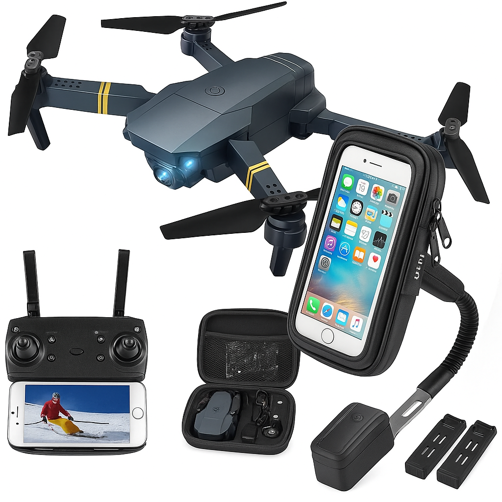Kit Dron + Accesorio para Moto