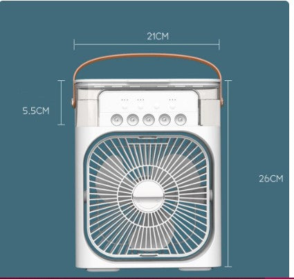 ABANICO/ MINI VENTILADOR DE AIRE CON HUMIFICADOR