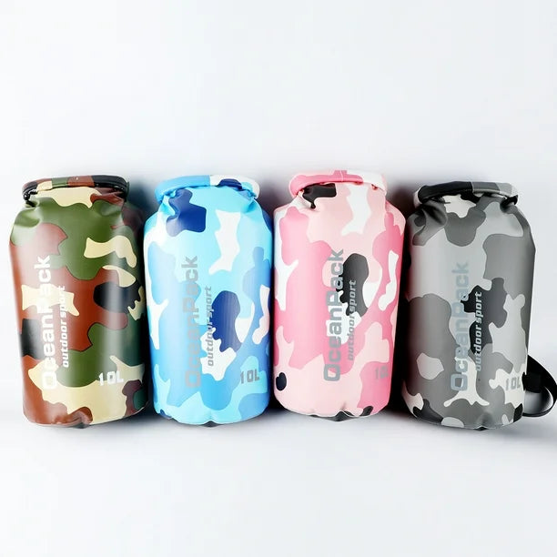 BOLSO IMPERMEABLE ROSADO 10 L