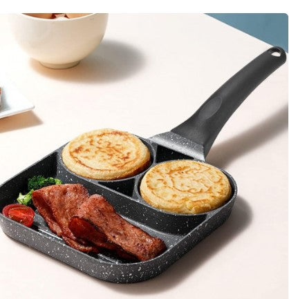 Sartén antiadherente de 3 seccione pequeño