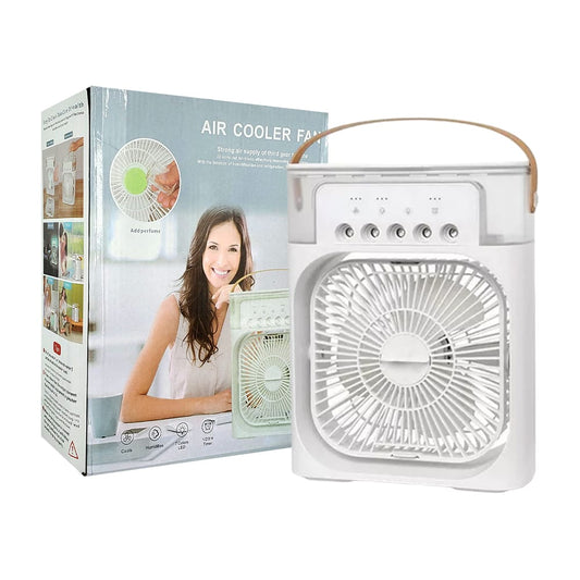 ABANICO/ MINI VENTILADOR DE AIRE CON HUMIFICADOR